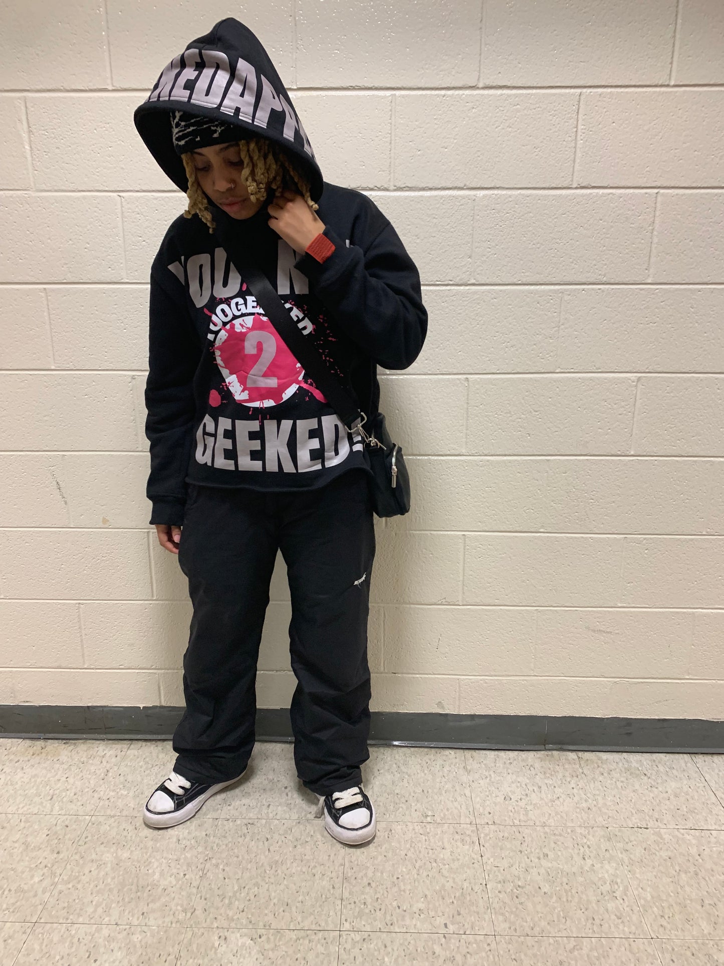 "YOU NOT 2 GEEKED!" HOODIE